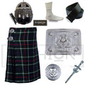 Men's Wedding Kilt Outfit 7 Piece Set Available in 40+ Plus Tartan Clan for Kilts