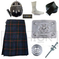 Men's Wedding Kilt Outfit 7 Piece Set Available in 40+ Plus Tartan Clan for Kilts